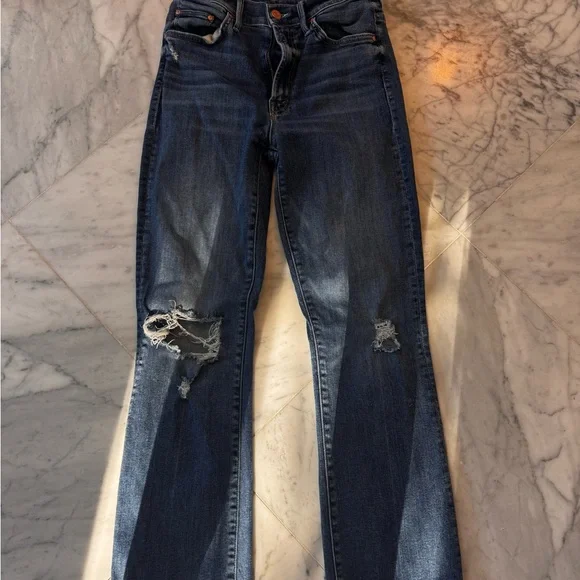 MOTHER | Jeans | Mother Denim Insider Crop Step Chew Size 27